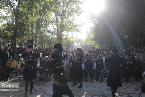 پنجمین جشنواره هیوا در باغ شهر گیوی استان اردبیل