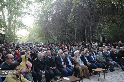 پنجمین جشنواره هیوا در باغ شهر گیوی استان اردبیل