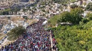 جشنی به شکرانه برداشت یاقوت‌های سرخ در روستای سلین هورامان/ دانه‌های بهشتی ره‌توشه گردشگران شد