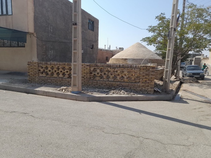 پایان فاز دوم عملیات مرمت آب انبار آهنگران سرایان پایان فاز دوم عملیات مرمت آب انبار آهنگران سرایان