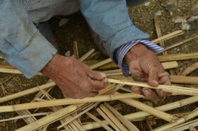 حصیر و کپو بافی در لرستان