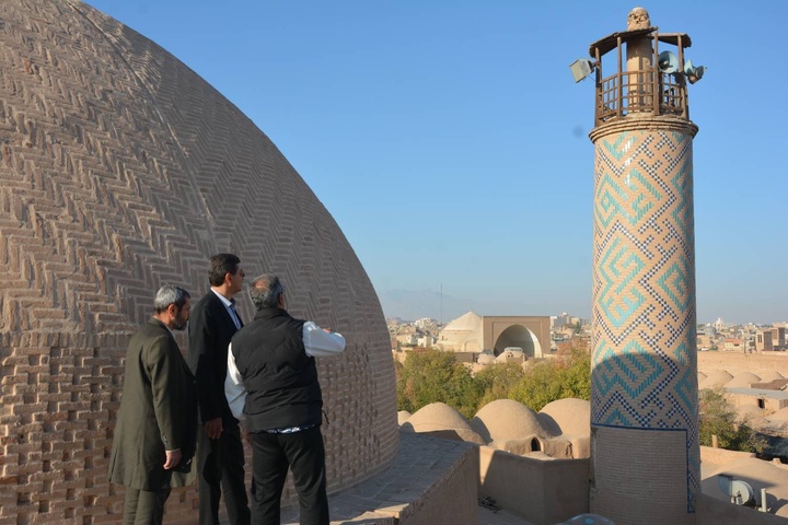 مسجد ریگ یزد مرمت می‌شود