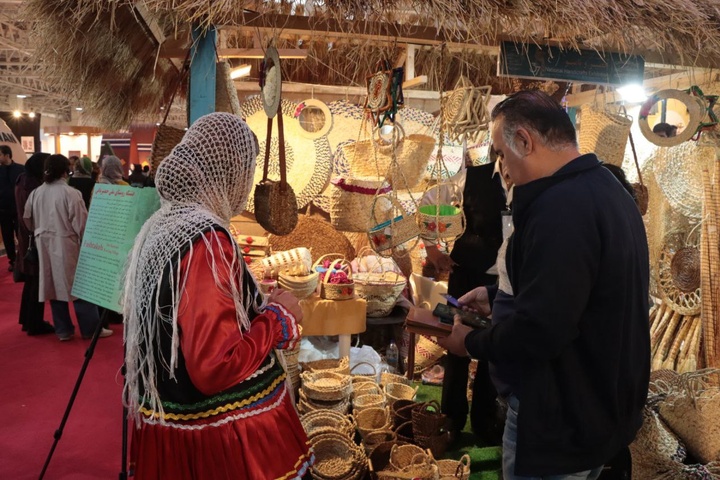 آخرین روز از حضور گیلان در سی و هفتمین نمایشگاه ملی صنایع‌دستی