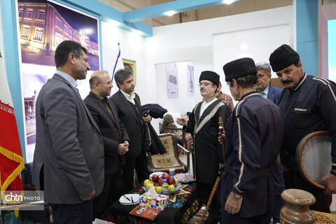 پاویون آذربایجان غربی در سی و هفتمین نمایشگاه ملی صنایع دستی تهران