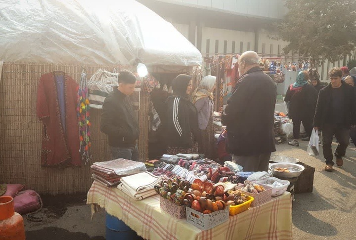 آلاچیق ترکمن، نمادی از فرهنگ غنی گلستان در نمایشگاه ملی صنایع‌دستی