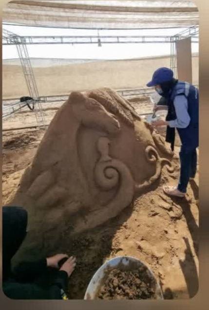 برگزاری چهارمین دوره سمپوزیوم مجسمههای شنی در شهرستان بافق