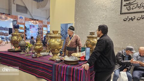 نمای غرفه استان تهران در سی و هفتمین نمایشگاه ملی صنایع دستی