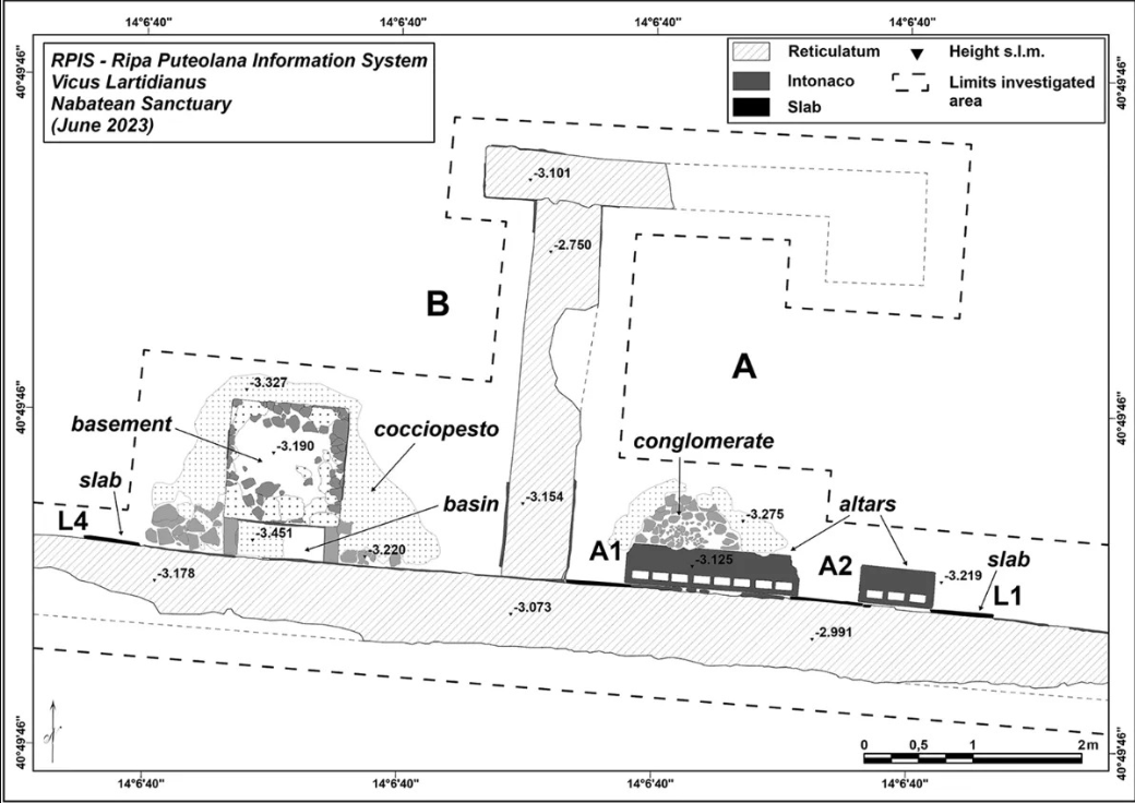 کشف معبد غرق شده از تمدن عربی باستانی در آبهای ایتالیا
