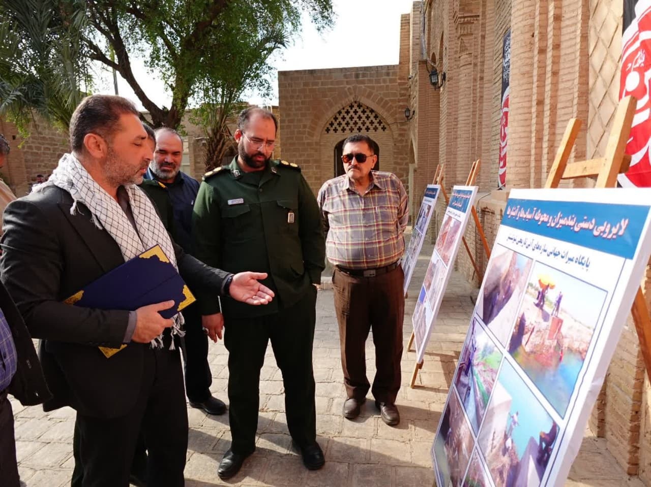 آغاز بکار بسیج اداری پایگاه میراثجهانی شوشتر همزمان با آغاز هفته بسیج