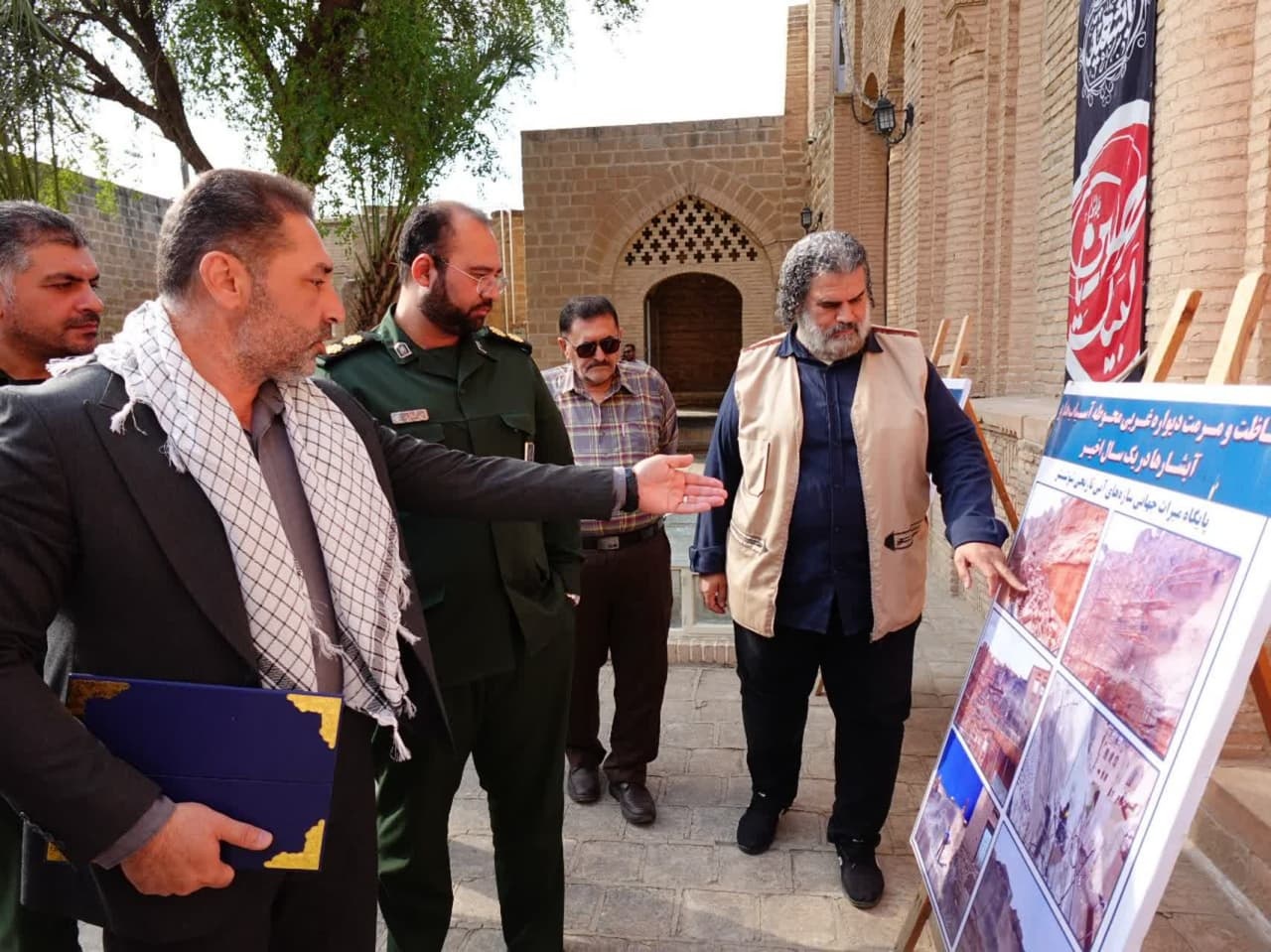 آغاز بکار بسیج اداری پایگاه میراثجهانی شوشتر همزمان با آغاز هفته بسیج