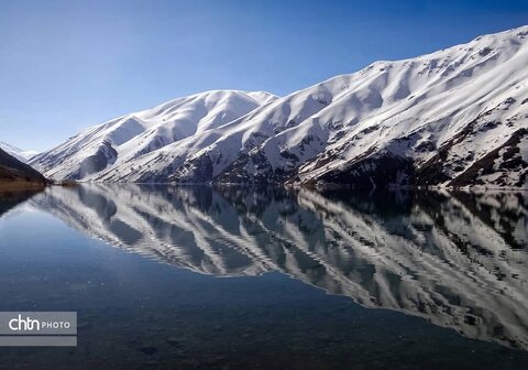 دریاچه گهر نگین فیروزه‌ای در لرستان