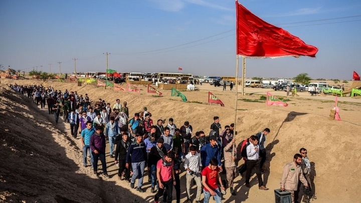 اعزام دانش آموزان بویراحمد به مناطق عملیاتی دوران دفاع مقدس