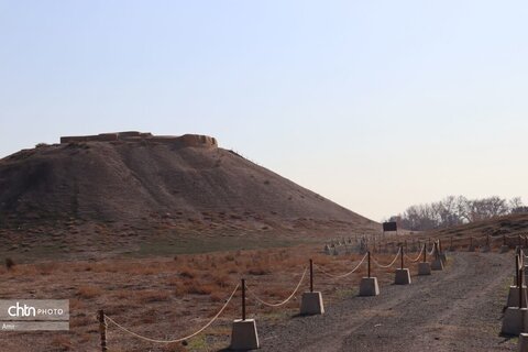 ساماندهی مسیر تپه‌های محوطه باستانی ازبکی