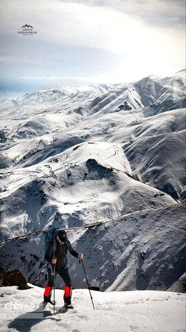 زیبایی زمستان در کوهستان سیتاو ارومیه