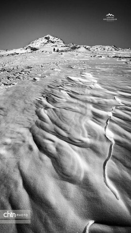 طبیعت زمستانه کوهستان دالامپر ارومیه