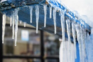 یخبندان و سرمای شدید در راه کهگیلویه و بویراحمد