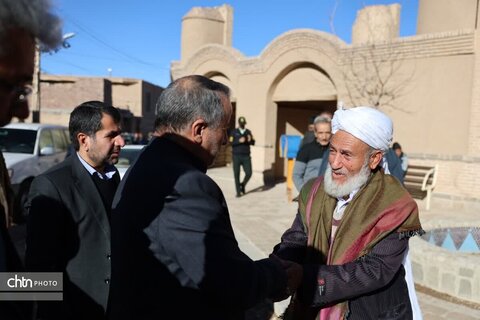 بازدید استاندار خراسان جنوبی از ظرفیت‌های گردشگری و آثار تاریخی شهرستان درمیان