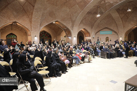 جشن چیلله گئجه‌سی در نگارخانه خطایی مجموعه جهانی شیخ صفی‌الدین اردبیلی