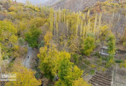 روزهای پایانی پاییز در روستای بیساران کُردستان