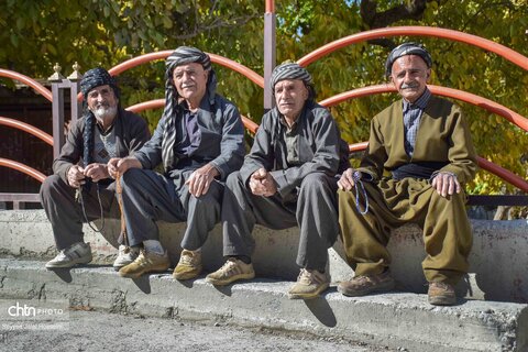 روزهای پایانی پاییز در روستای بیساران کُردستان