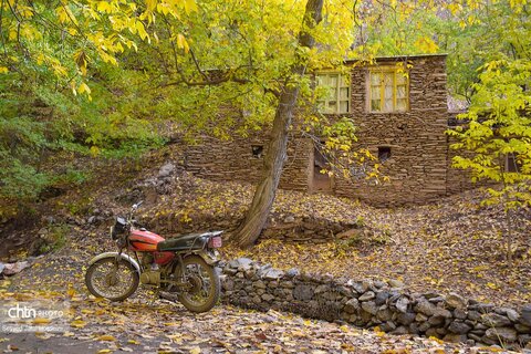 روزهای پایانی پاییز در روستای بیساران کُردستان