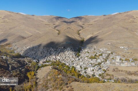 روزهای پایانی پاییز در روستای بیساران کُردستان