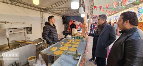 بازدید مدیر کل میراث فرهنگ استان البرز از جشنواره یلدایی و نمایشگاه صنایع دستی در کاروانسرای شاه عباسی کرج