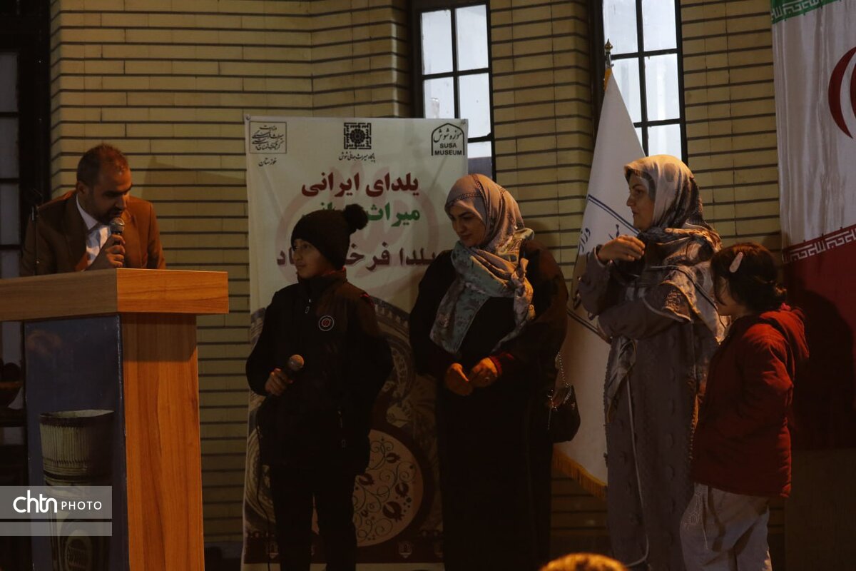 نکوداشت آیین شب یلدا (شب چله) در میراثجهانی شوش اجرا شد