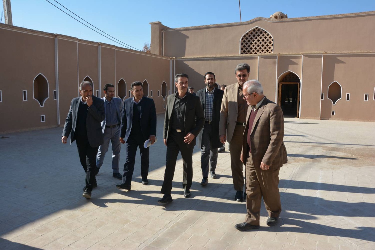 پایش و بررسی میدانی مجموعه تاریخی امیرچقماق و باغ دولتآباد یزد