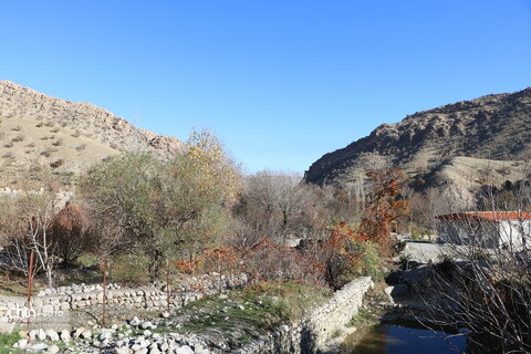 زمستان روستای ((کلم))جاذبه گردشگری ناشناخته در استان ایلام