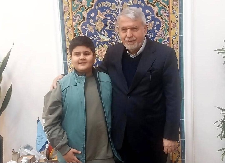 دیدار صمیمی وزیر میراث‌فرهنگی، گردشگری و صنایع‌دستی با «مارکو کوچولو»