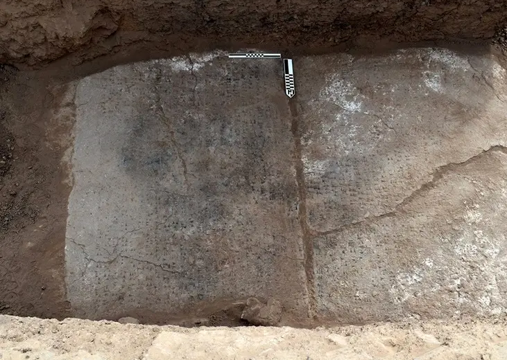 یک مجموعه کتیبه میخی در یک معبد سوخته باستانی در عراق کشف شد