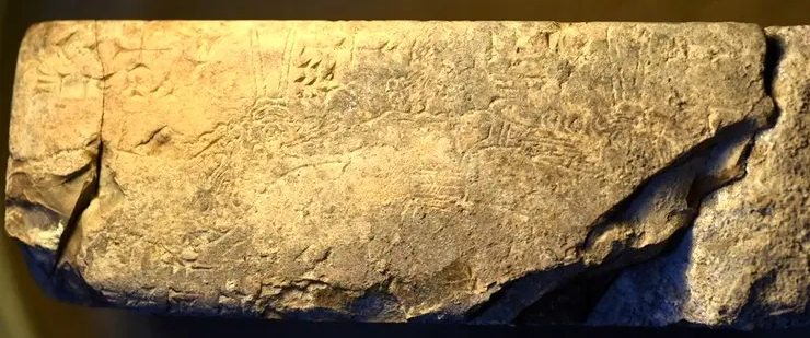 یک مجموعه کتیبه میخی در یک معبد سوخته باستانی در عراق کشف شد