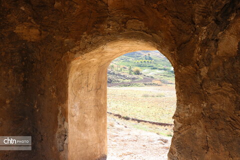 چهارطاقی یادگار هزار ساله ساسانیان در دره شهر