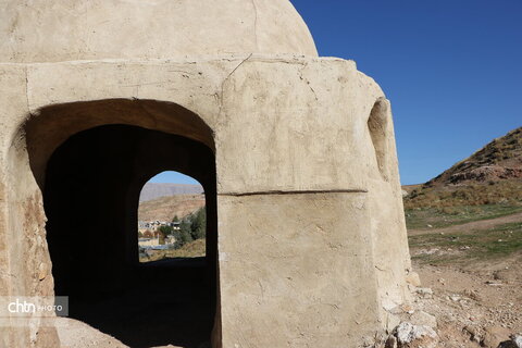 چهارطاقی یادگار هزار ساله ساسانیان در دره شهر