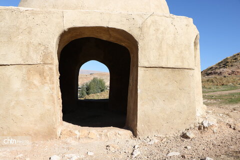 چهارطاقی یادگار هزار ساله ساسانیان در دره شهر