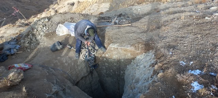 دستگیری حفار غیرمجاز در روستای تاریخی قلتوق زنجان