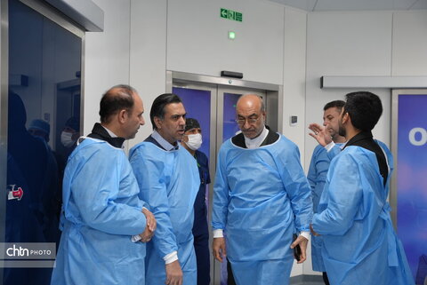 بازدید استاندار کرمانشاه از هتل بیمارستان حکیم