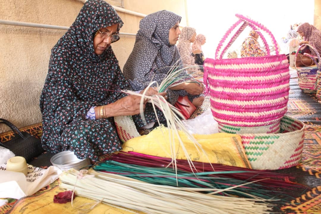 روستای حصیربافی بهمنی با قدمت چندین قرن