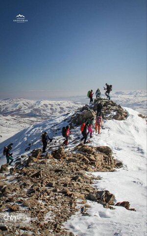 زیبایی کوهستان ستاره لوند ارومیه در زمستان