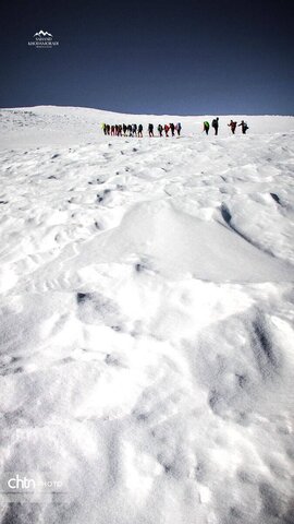 زیبایی کوهستان ستاره لوند ارومیه در زمستان