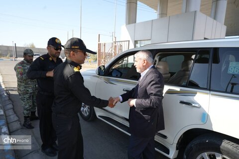 بازدید دکتر صالحی امیری از موزه محلی و نوار ساحلی چابهار و بیمارستان ارتش در کنارک