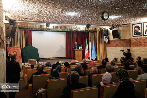 آیین رونمایی از اثر مجید صادق زاده