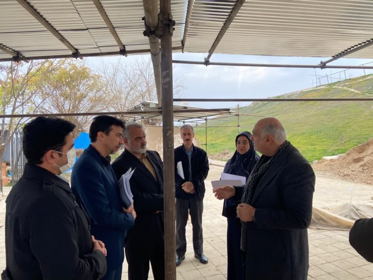 بازدید مدیرکل میراثفرهنگی گلستان از میراث جهانی گنبد قابوس/ بررسی وضعیت مرمت بلندترین برج آجری جهان