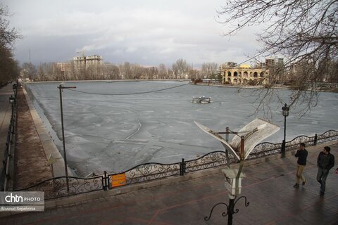 حال و هوای زمستانی ائل گلی تبریز