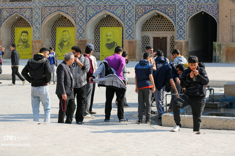 مراسم معنوی اعتکاف ذر مسجد جامع عتیق اصفهان