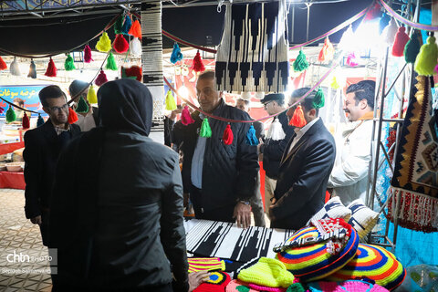 بازدید مدیرکل میراث‌فرهنگی خوزستان از جشنواره بین استانی اقوام، صنایع‌دستی و سوغات در اهواز