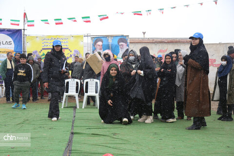 جشنواره بازی های بومی و محلی در روستای «مشهد طرقی علیا»