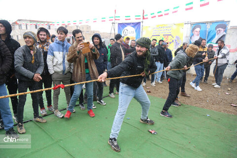 جشنواره بازی های بومی و محلی در روستای «مشهد طرقی علیا»