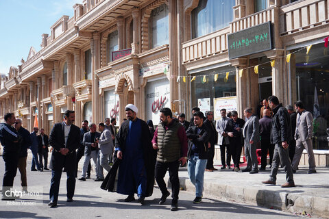 افتتاح پنج فروشگاه صنایع‌دستی عرضه مبلمان منبت به‌مناسبت دهه مبارک فجر در ملایر